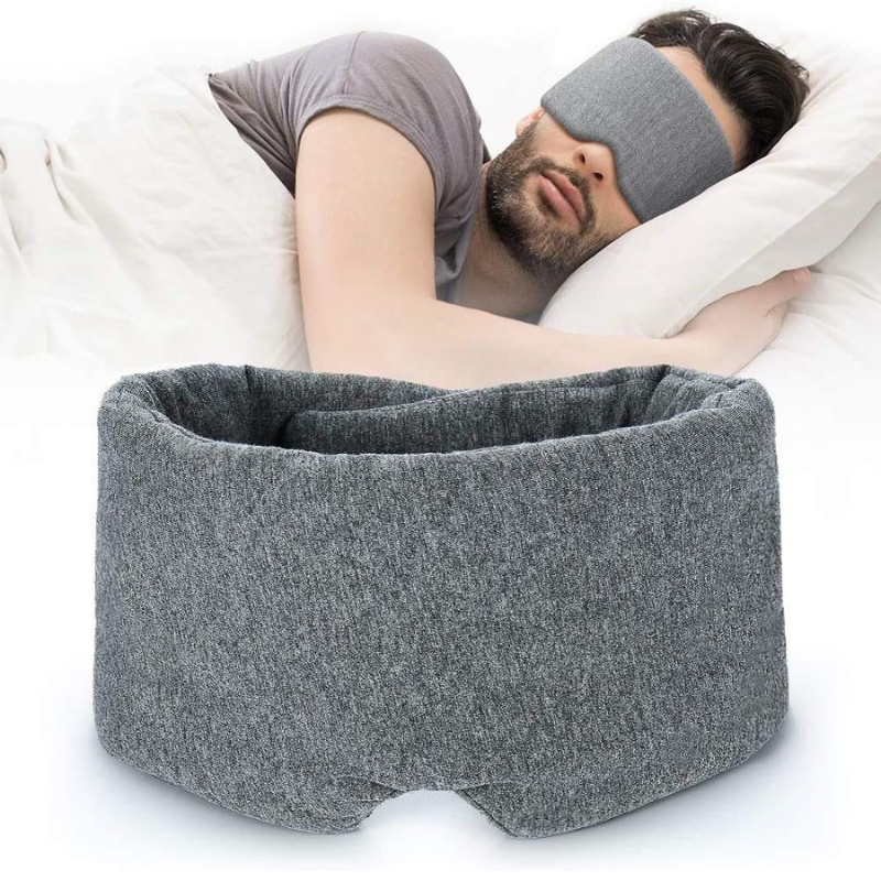 TravGo Blackout Baumwoll-Schlafmaske