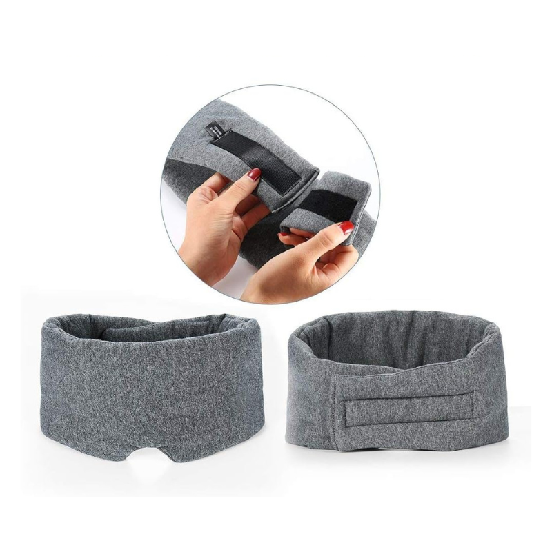 TravGo Blackout Baumwoll-Schlafmaske